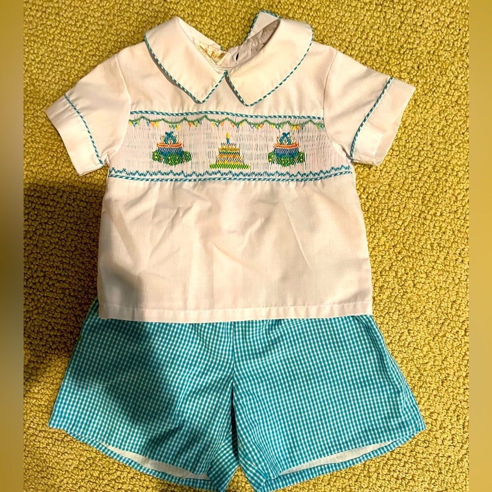 Sir John 12 M boy birthday outfit, NWOT